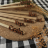 Lápiz Personalizado con Nombre en Madera